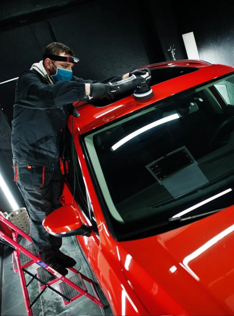 Detailed car exterior
